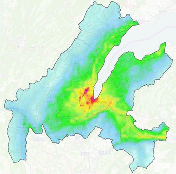 G²AME - Plateforme de suivi de la qualité de l'air dans le Grand Genève