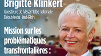 Brigitte Klinkert appointed by the National Assembly for a task force on cross-border issues for French nationals living in France