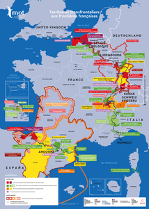 Les territoires transfrontaliers aux frontières françaises