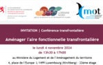 Conférence transfrontalière : "Aménager l'aire fonctionnelle transfrontalière"