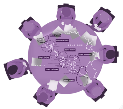 Projet InTerESanT - Innovation Territoriale En Santé Transfrontalière